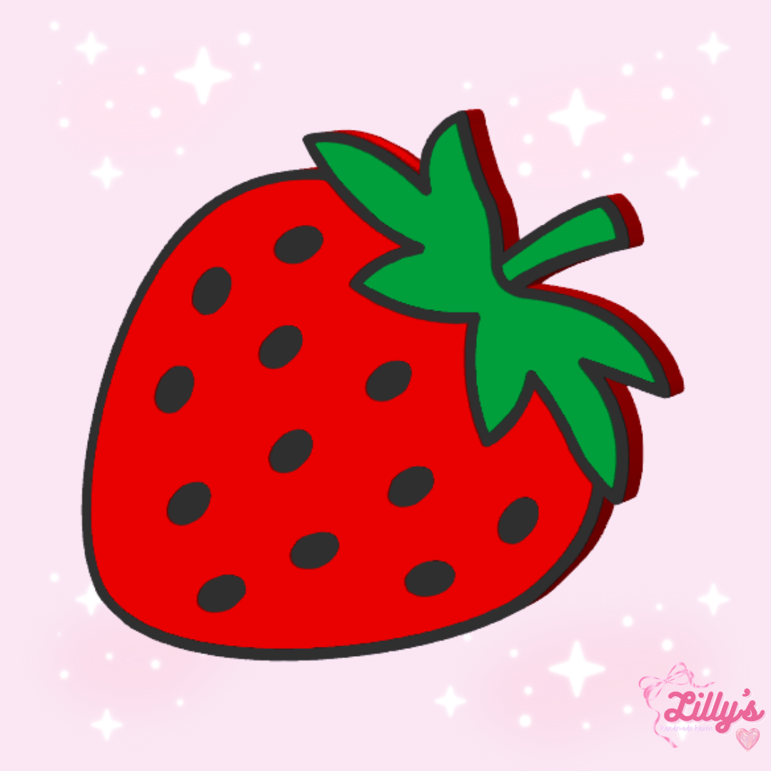 Strawberry Straw Topper