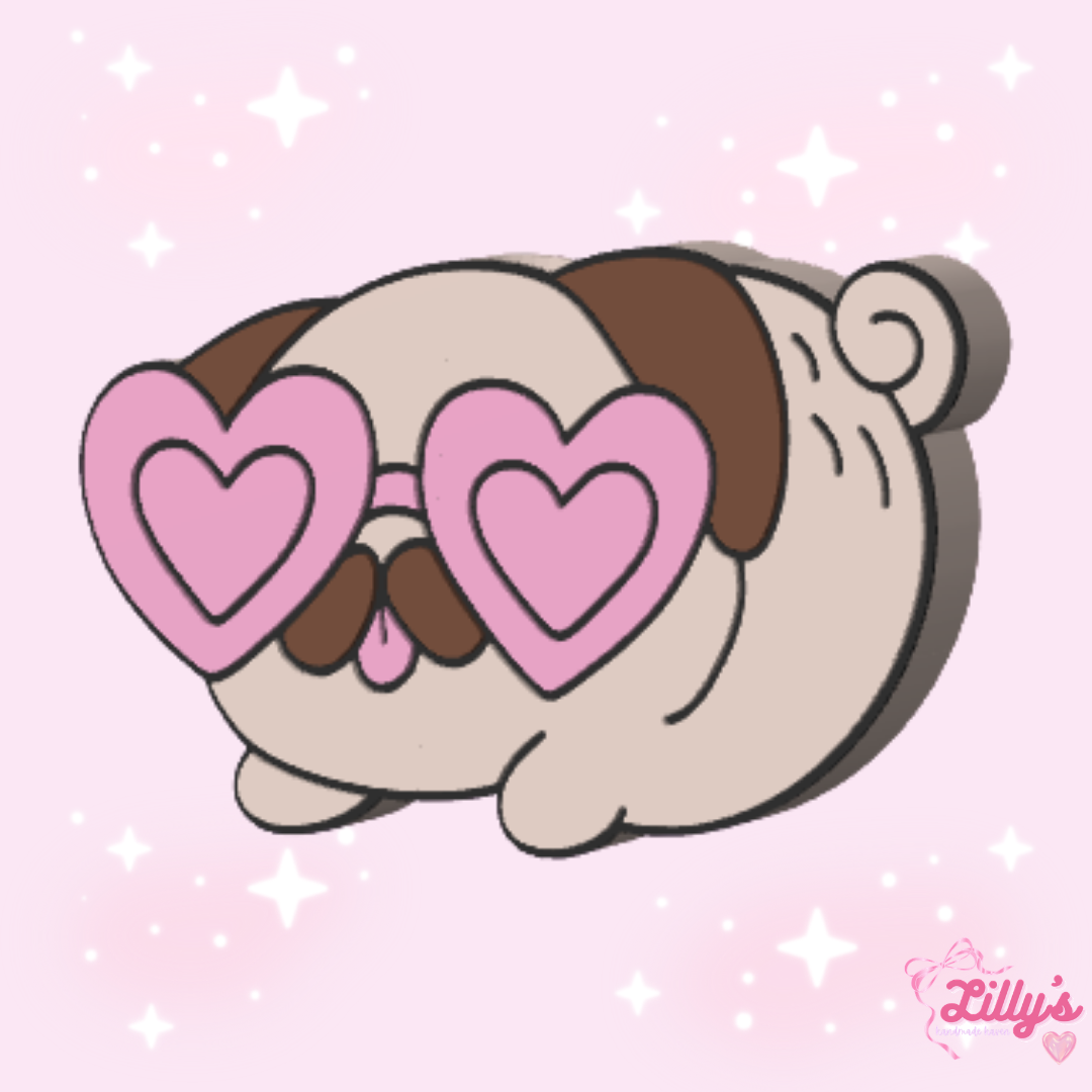 Pug Straw Topper