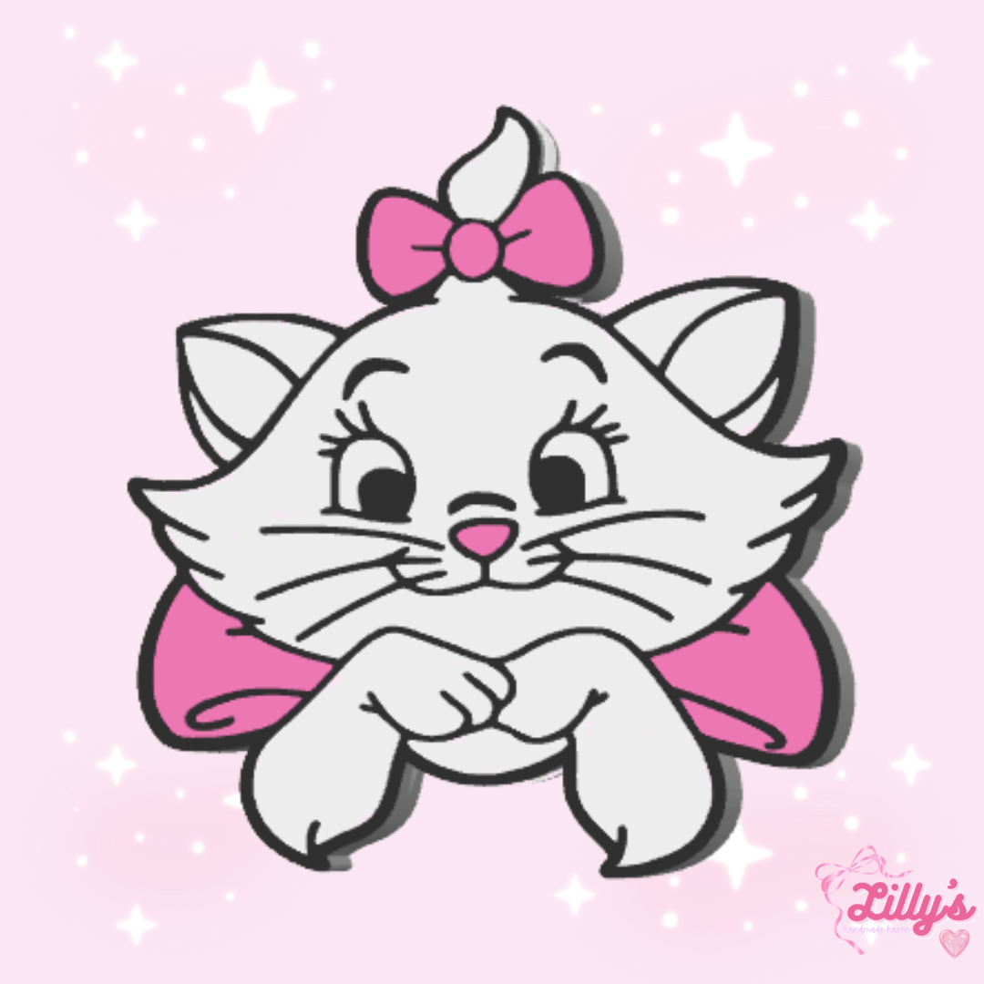 Sassy Cat Straw Topper