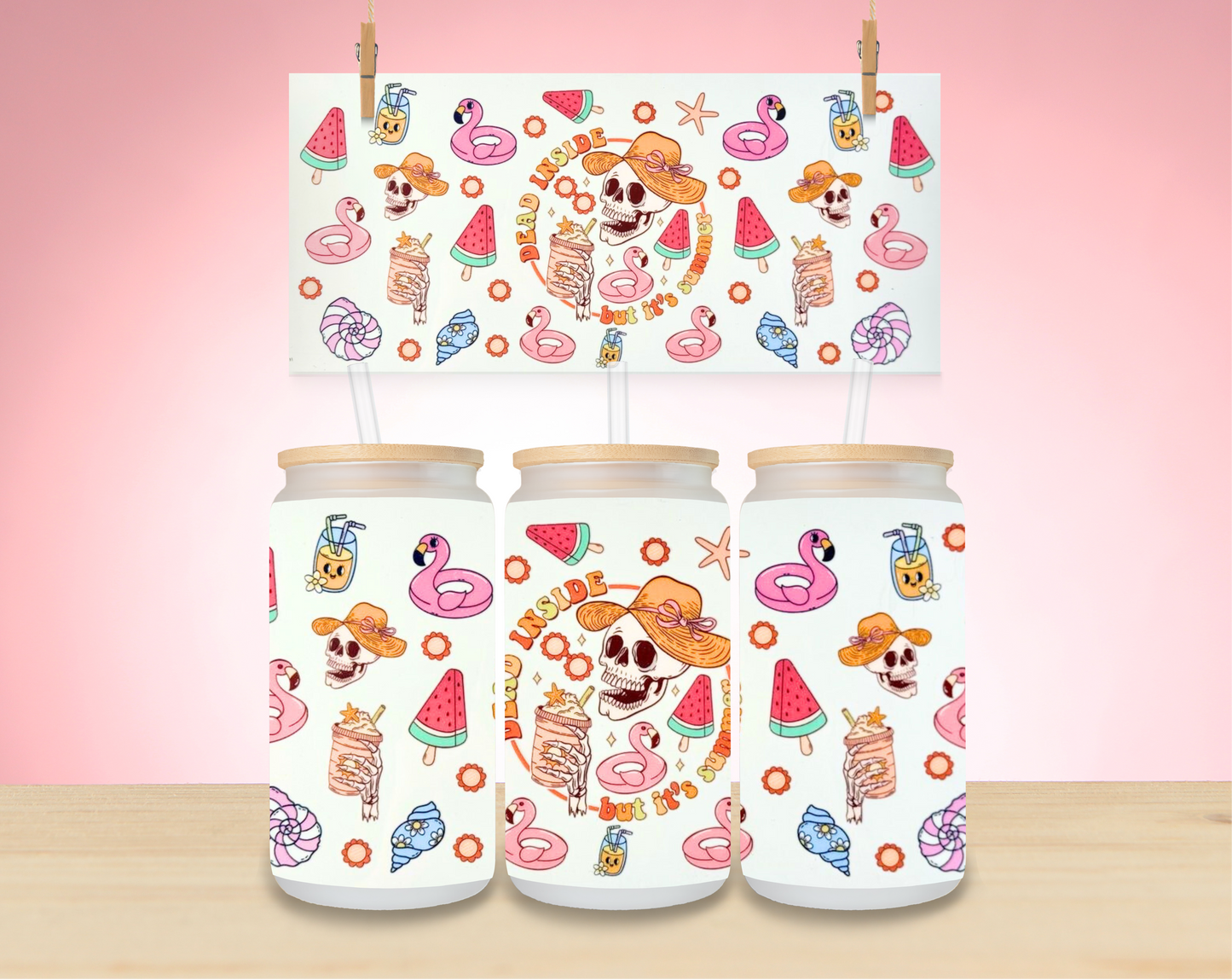 Flamingo Wraps - Not for individual sale