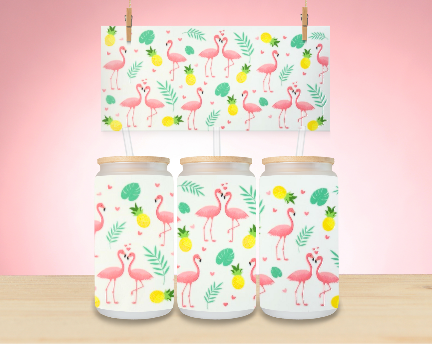 Flamingo Wraps - Not for individual sale