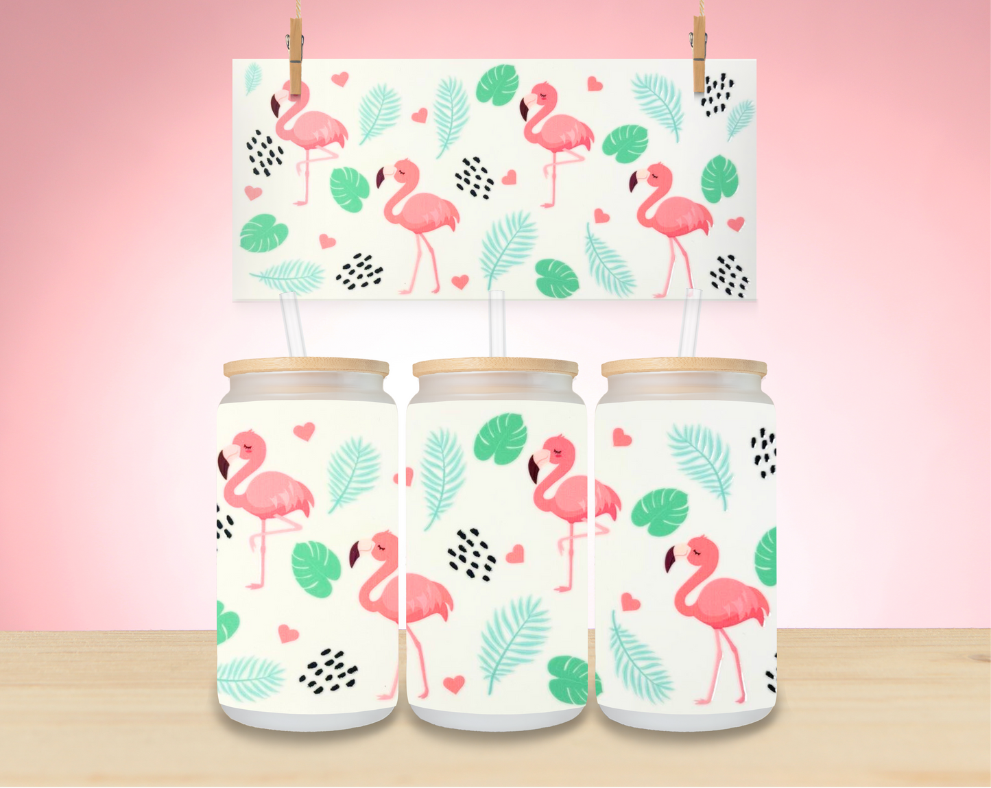 Flamingo Wraps - Not for individual sale