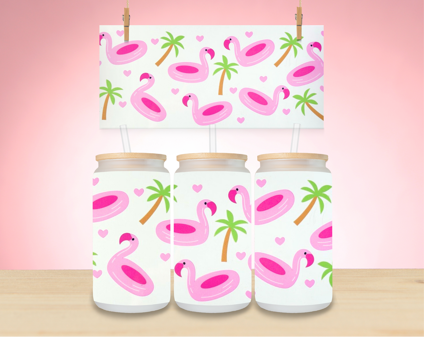 Flamingo Wraps - Not for individual sale