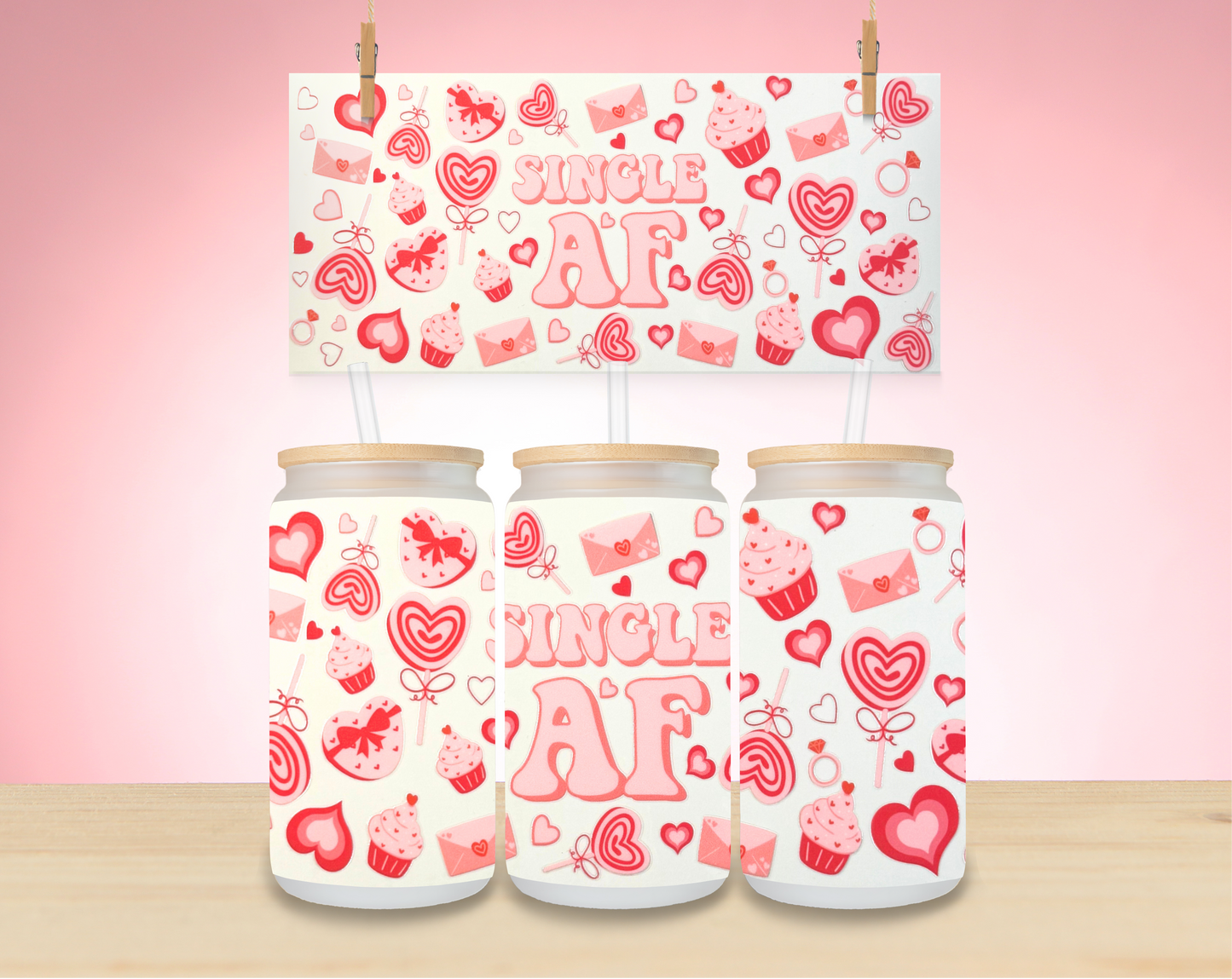 Hearts & V-Day Wraps - Not for individual sale