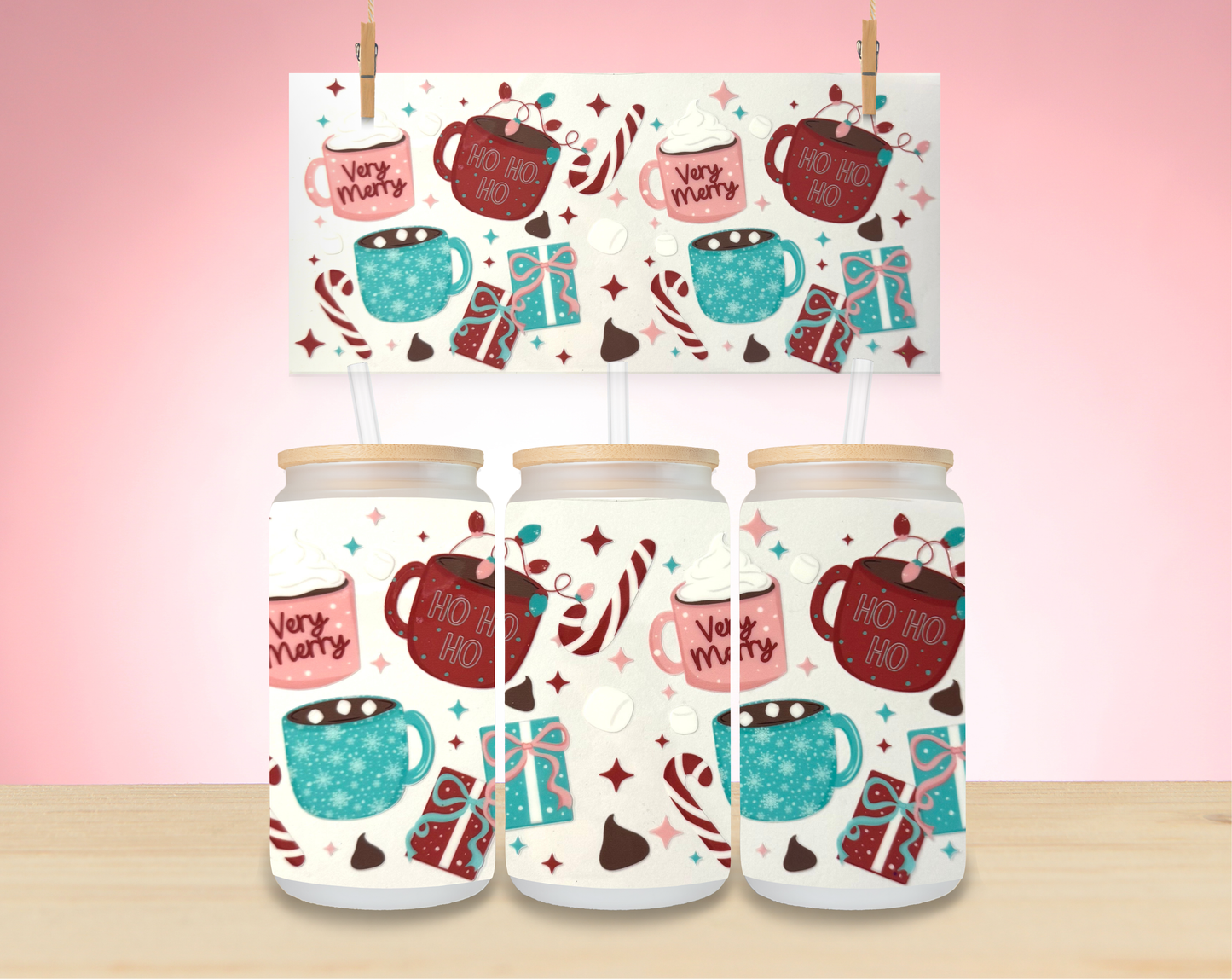Christmas Drink Wraps