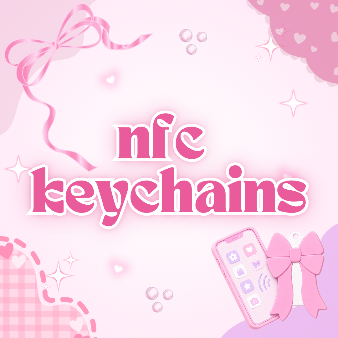 3D NFC Keychains