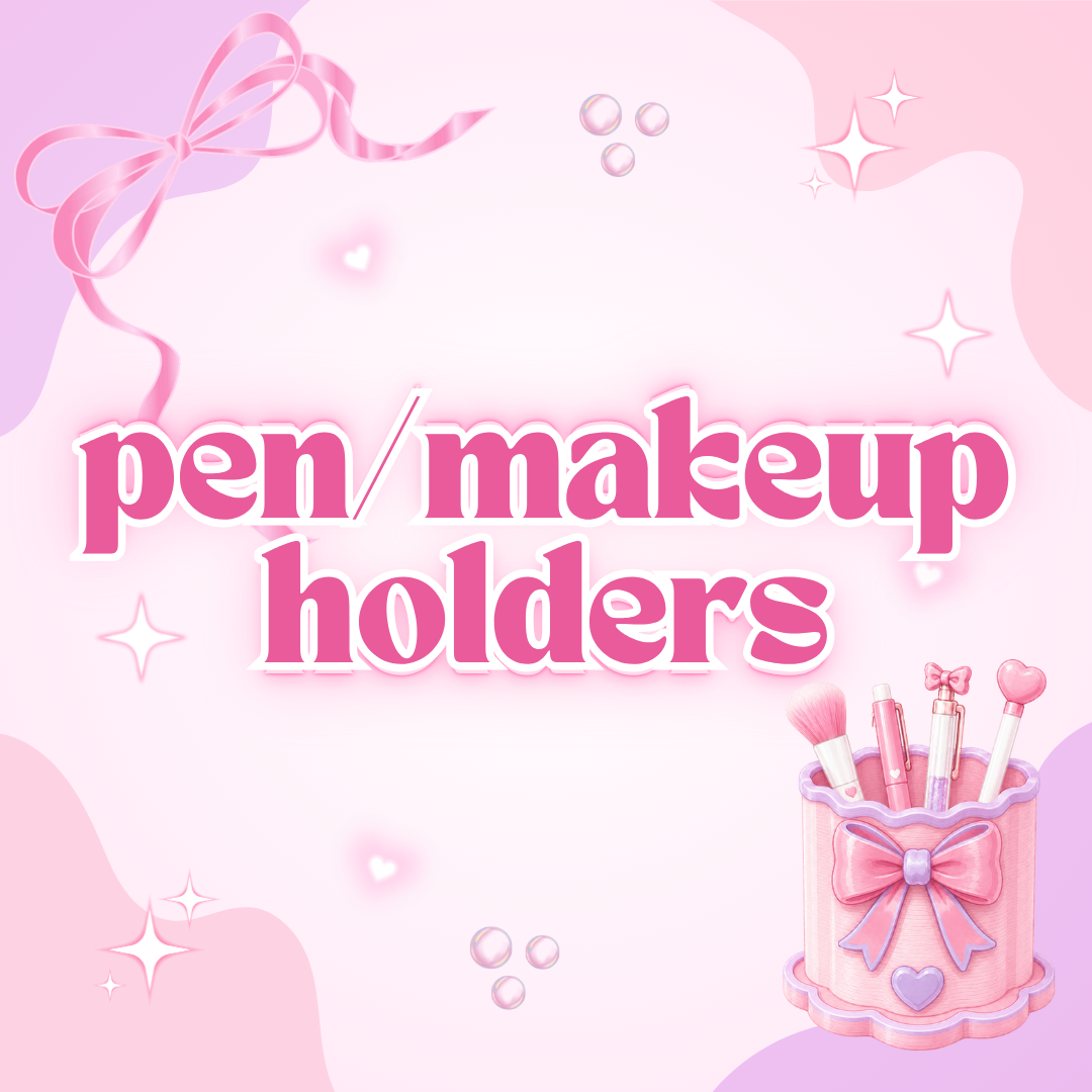 3D Print Pen/Makeup Brush Holders