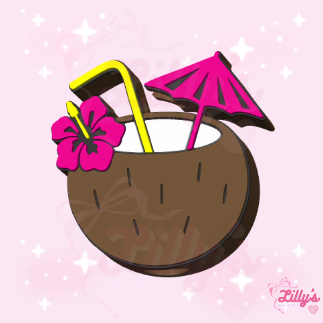 Coconut Straw Topper