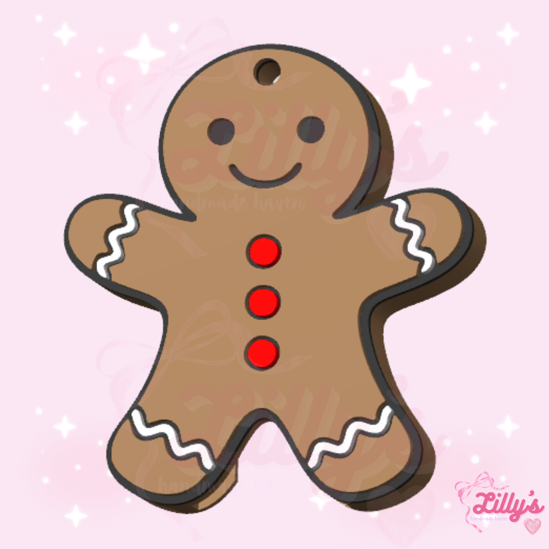 Gingerbread Boy Can Opener Keychain
