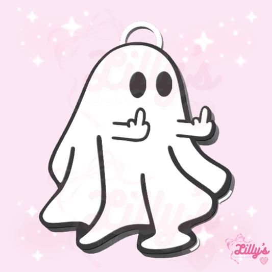 Ghost F.U. Can Opener Keychain