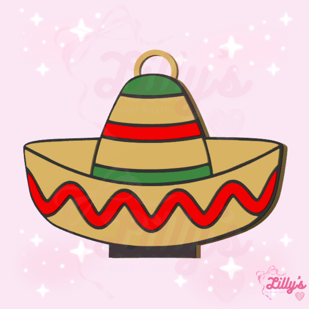 Sombrero Can Opener Keychain