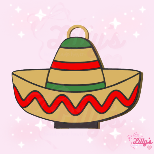Sombrero Can Opener Keychain