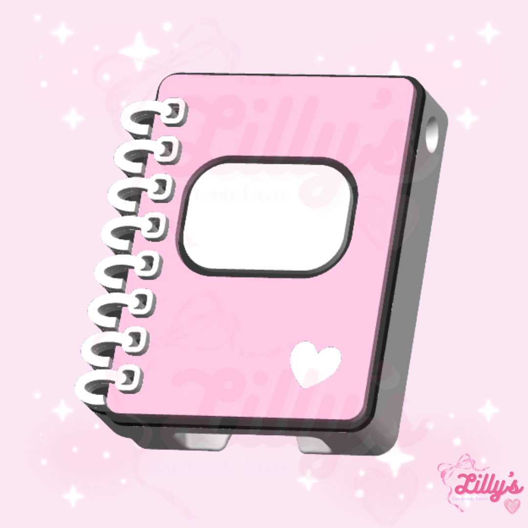 Spiral Notebook Can Opener Keychain