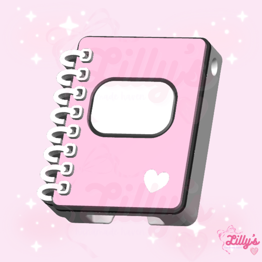 Spiral Notebook Can Opener Keychain