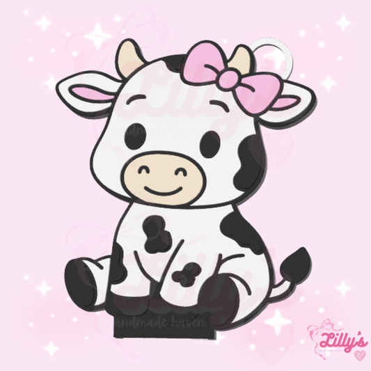 Milk Cow Can Opener Keychain