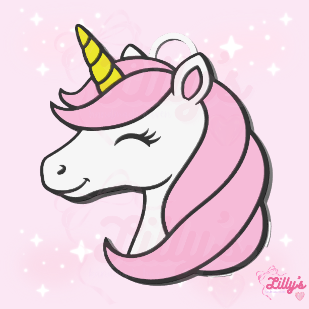 Unicorn 2 Can Opener Keychain