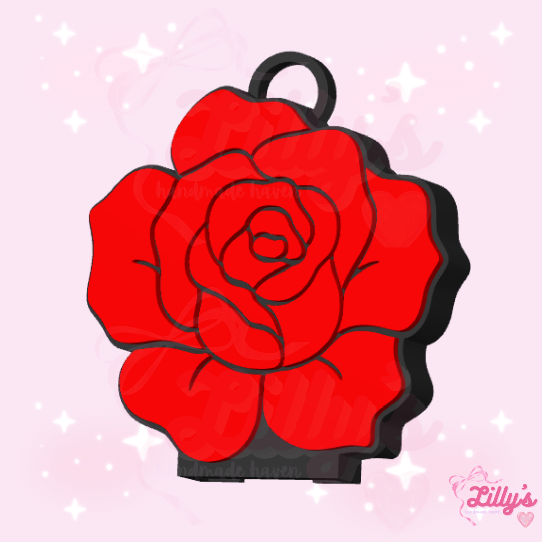 Rose Can Opener Keychain