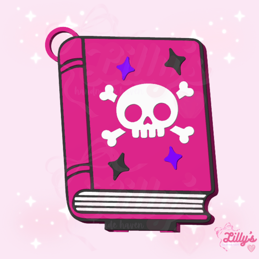 Spooky Book Can Opener Keychain
