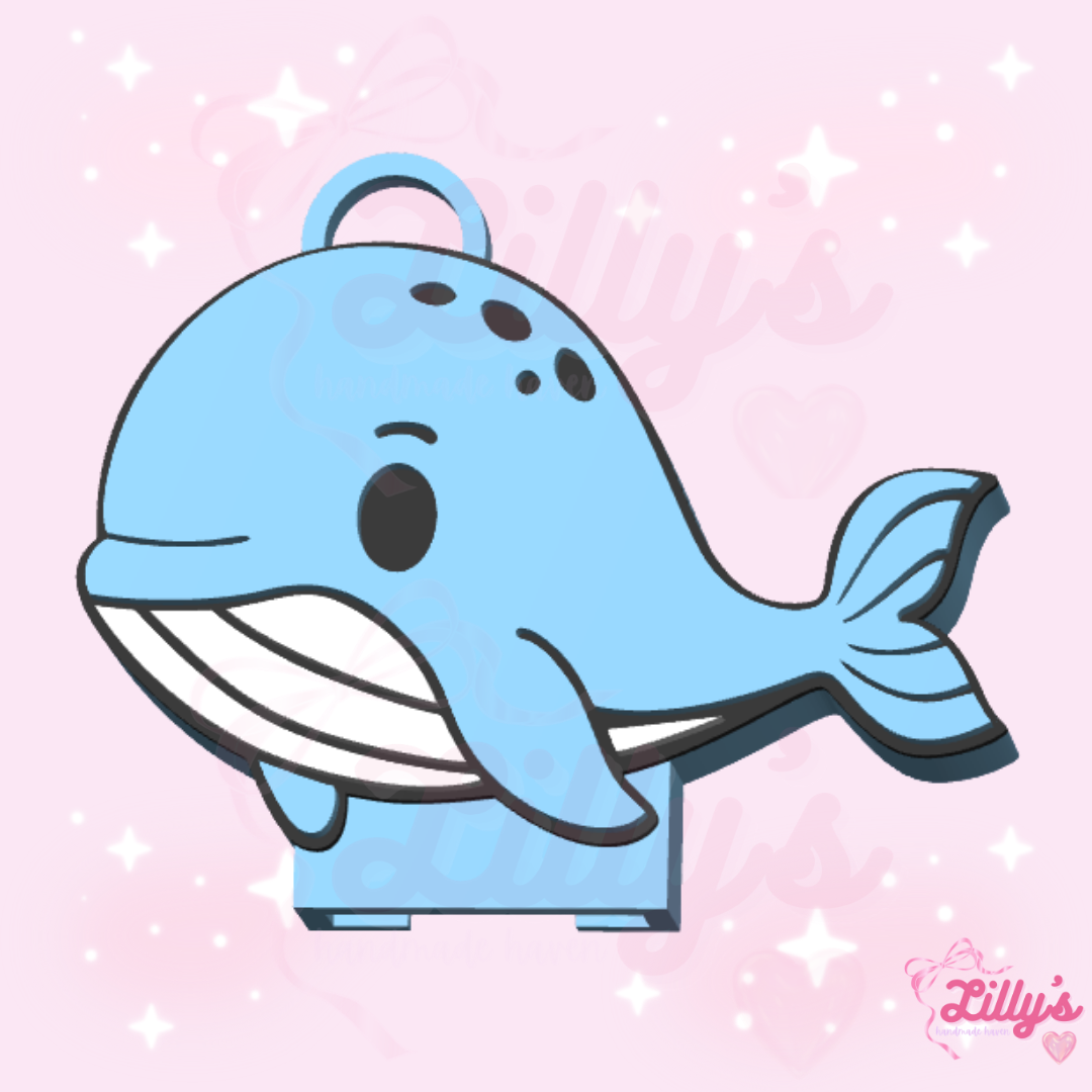 Whale Can Opener Keychain