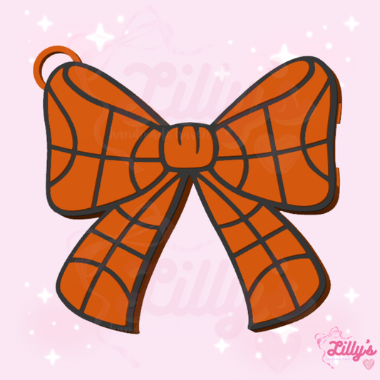 Basketball Bow Can Opener Keychain