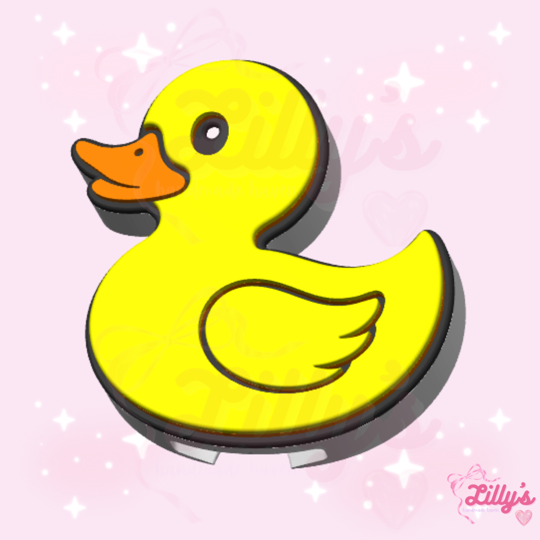 Rubber Ducky Can Opener Keychain