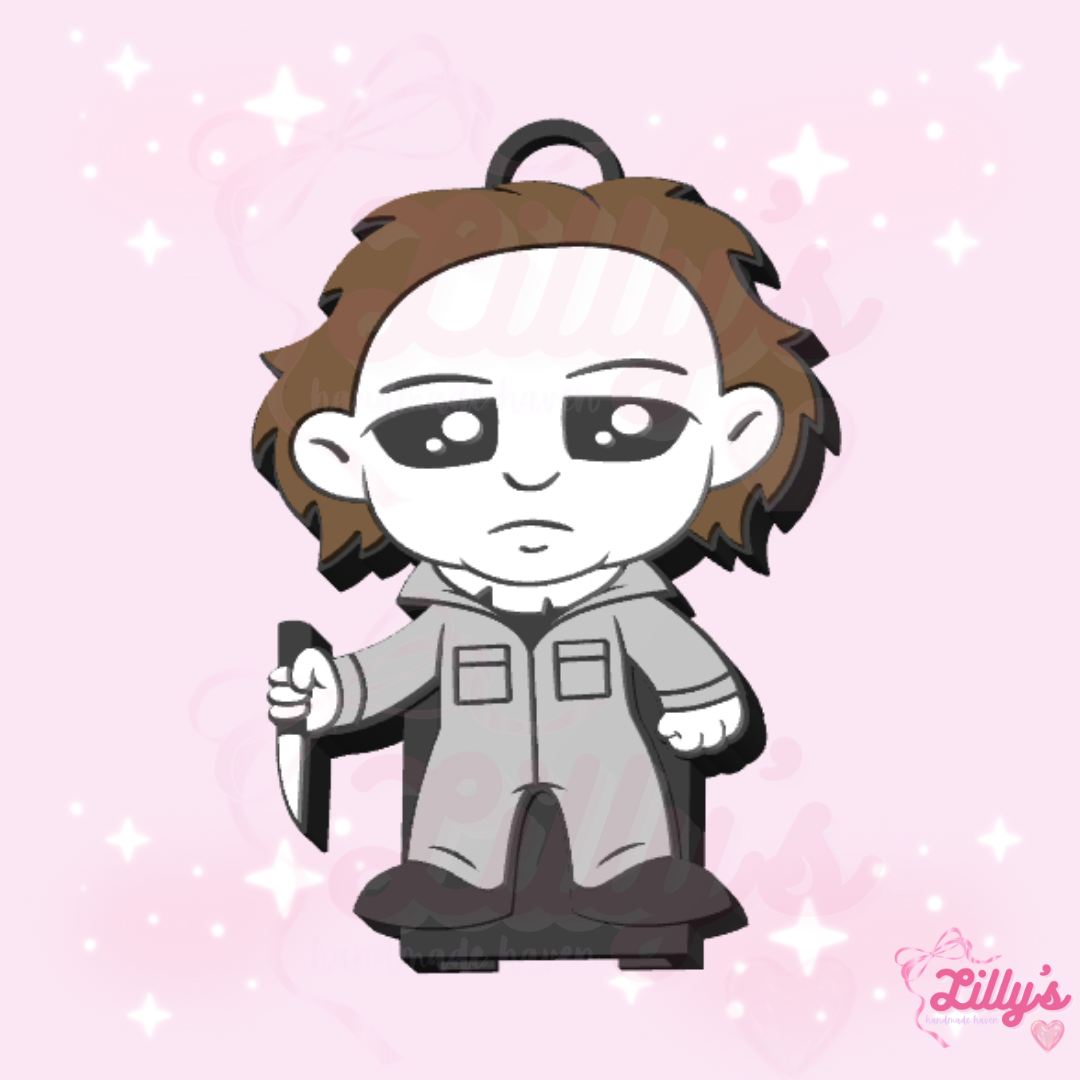 Mikey Scary Guy Can Opener Keychain