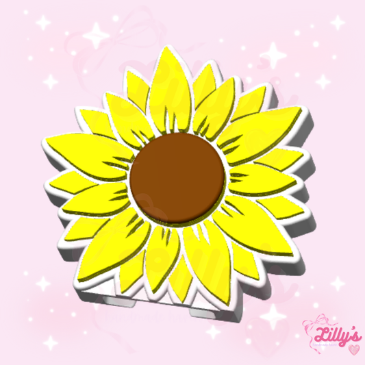 Sunflower #2 Can Opener Keychain
