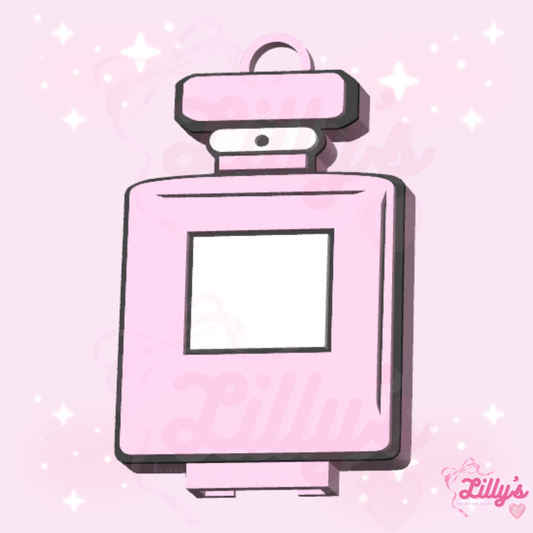 Perfume Bottle Can Opener Keychain