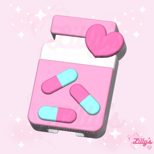 Pill Bottle Can Opener Keychain