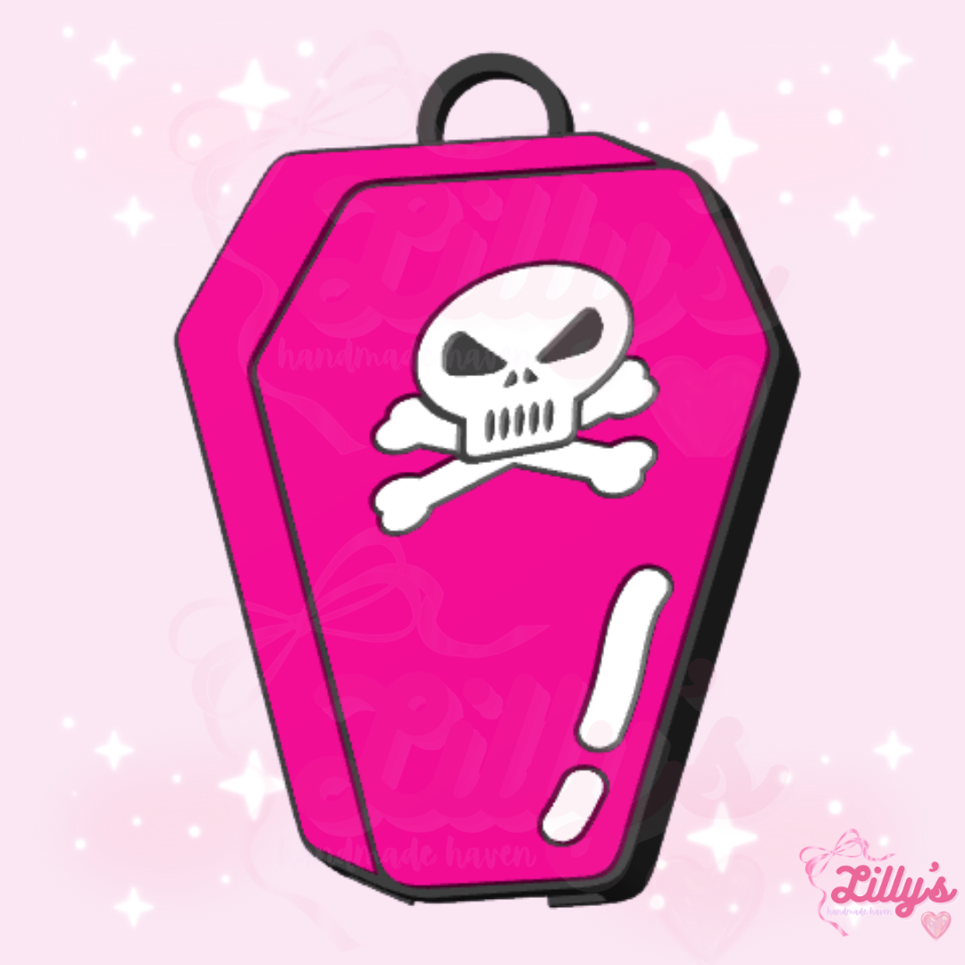Coffin Can Opener Keychain