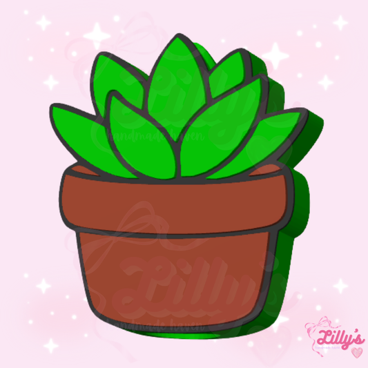 Succulent Straw Topper