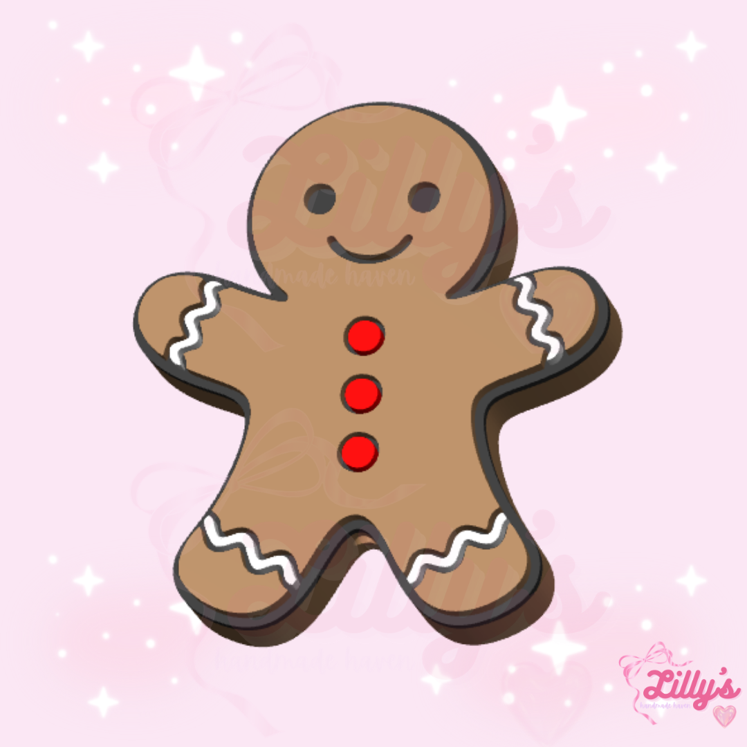 Gingerbread Boy Pen Topper