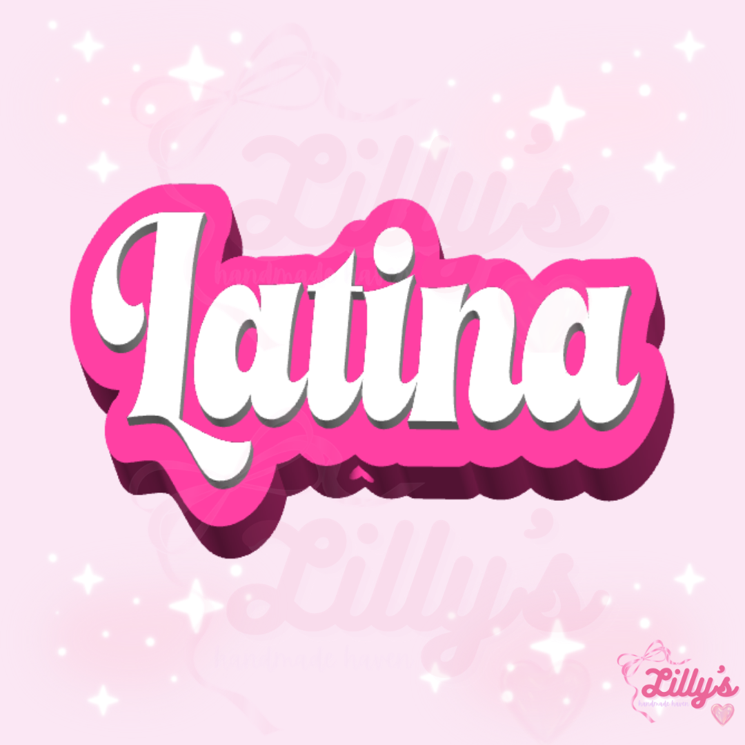 Latina Pen Topper