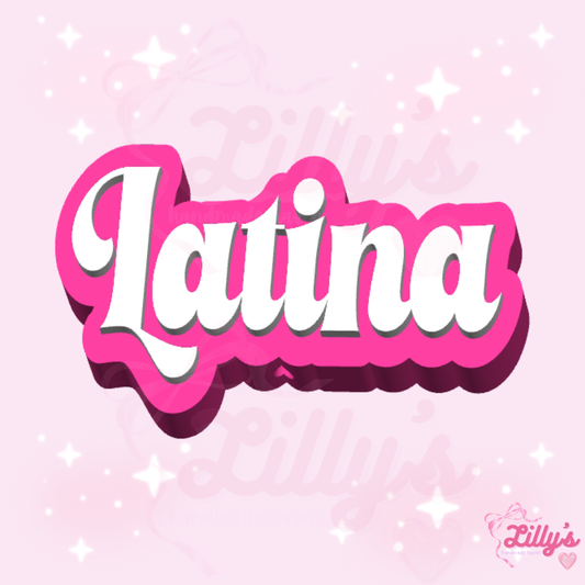 Latina Pen Topper