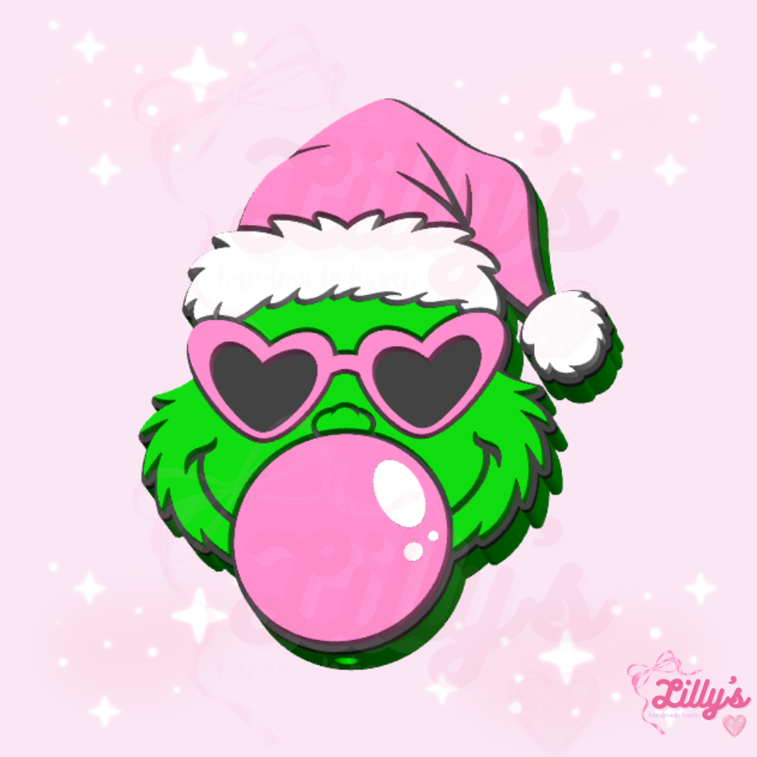 Bubble Green Guy Pen Topper