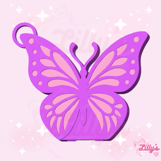 Butterfly Can Opener Keychain