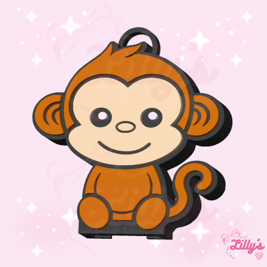 Monkey Can Opener Keychain