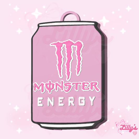 Mons Energy Drink Can Opener Keychain
