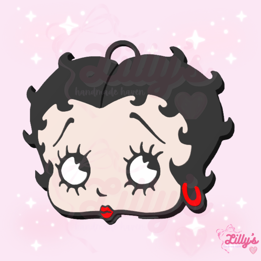 Boopy Girl Can Opener Keychain