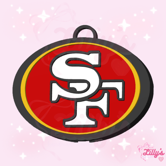 San Fran F-Ball Can Opener Keychain