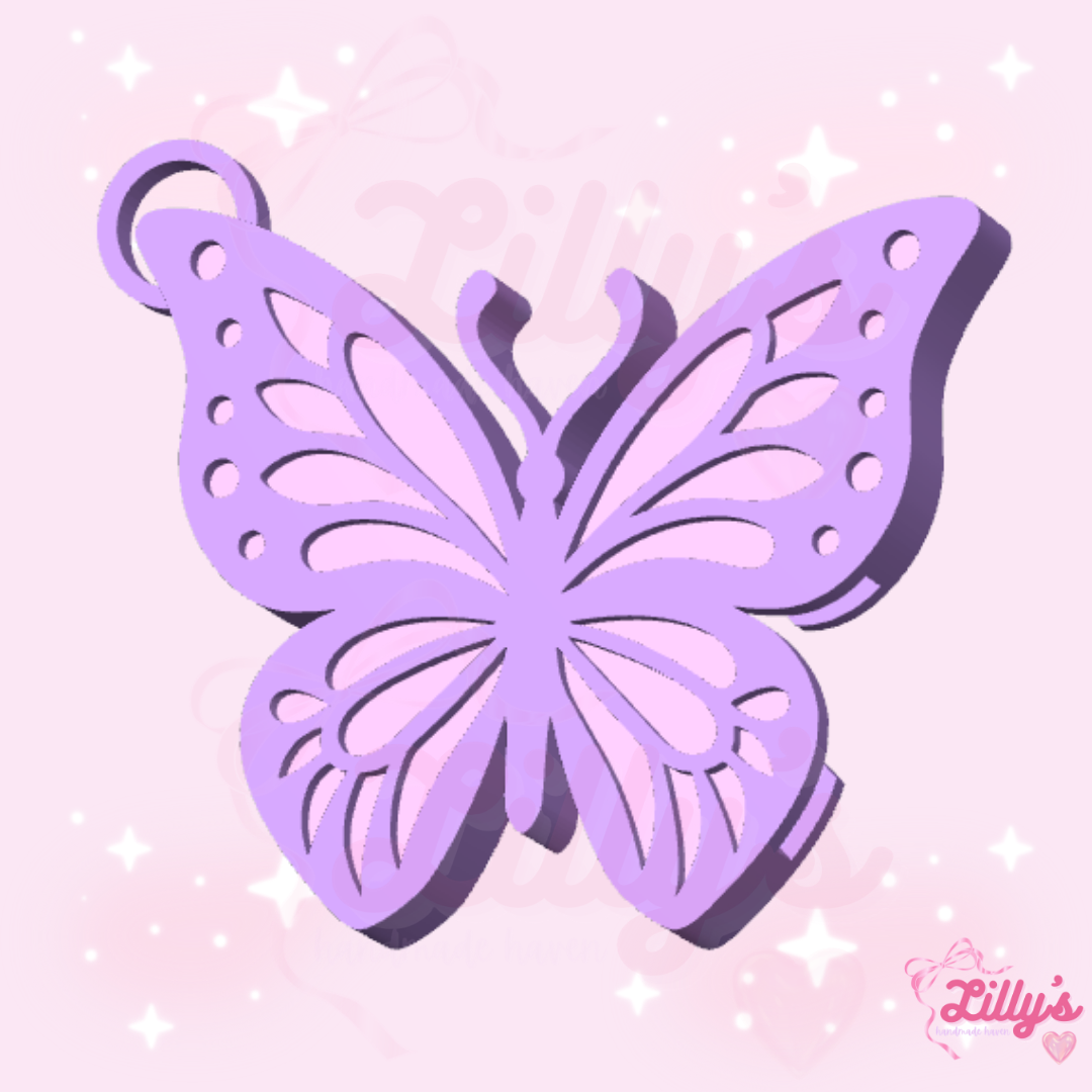 Butterfly Can Opener Keychain
