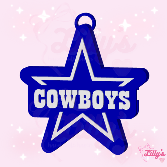 Dall Cow Boy F-Ball Can Opener Keychain