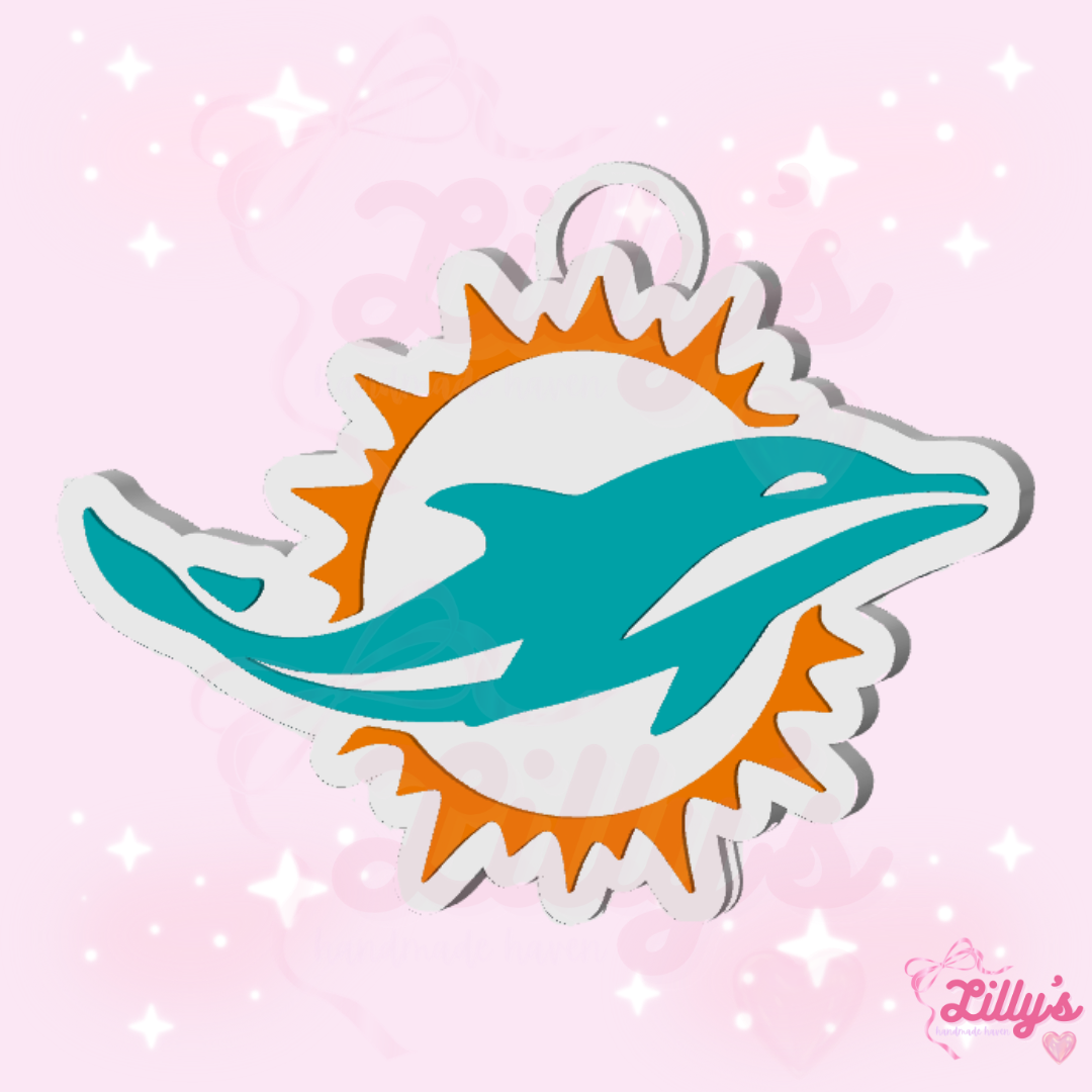 MIA Dolphin F-Ball Can Opener Keychain