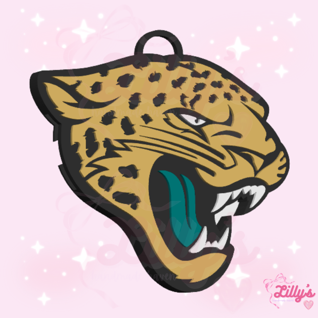 Jville Jags F-Ball Can Opener Keychain