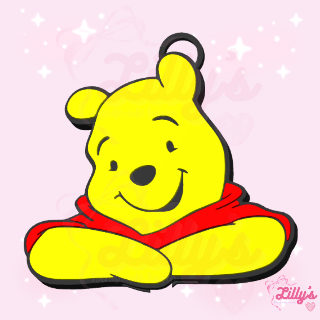 Honey Bear Can Opener Keychain