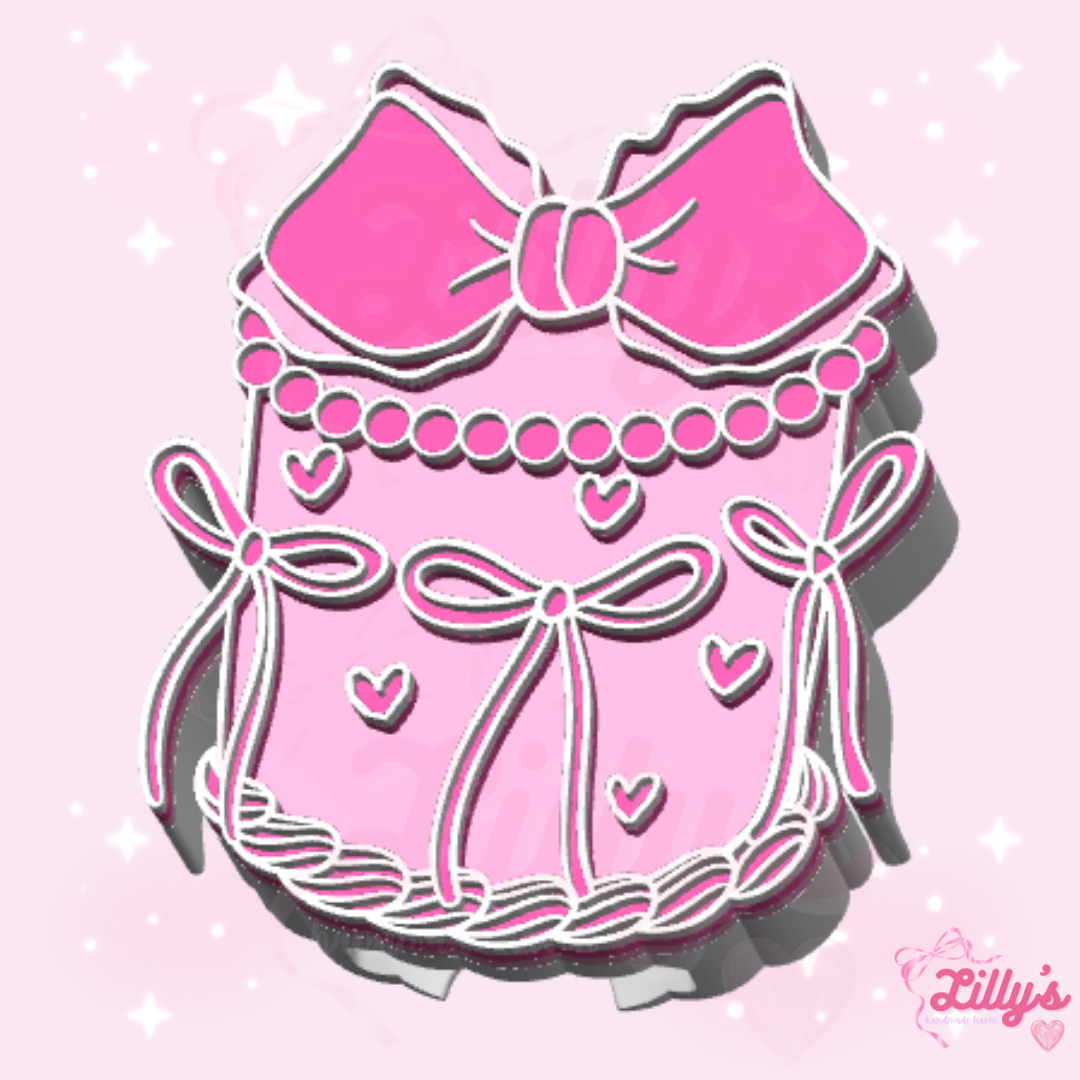 Girly Cake Can Opener Keychain