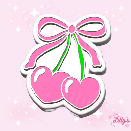 Coquette Cherries Can Opener Keychain