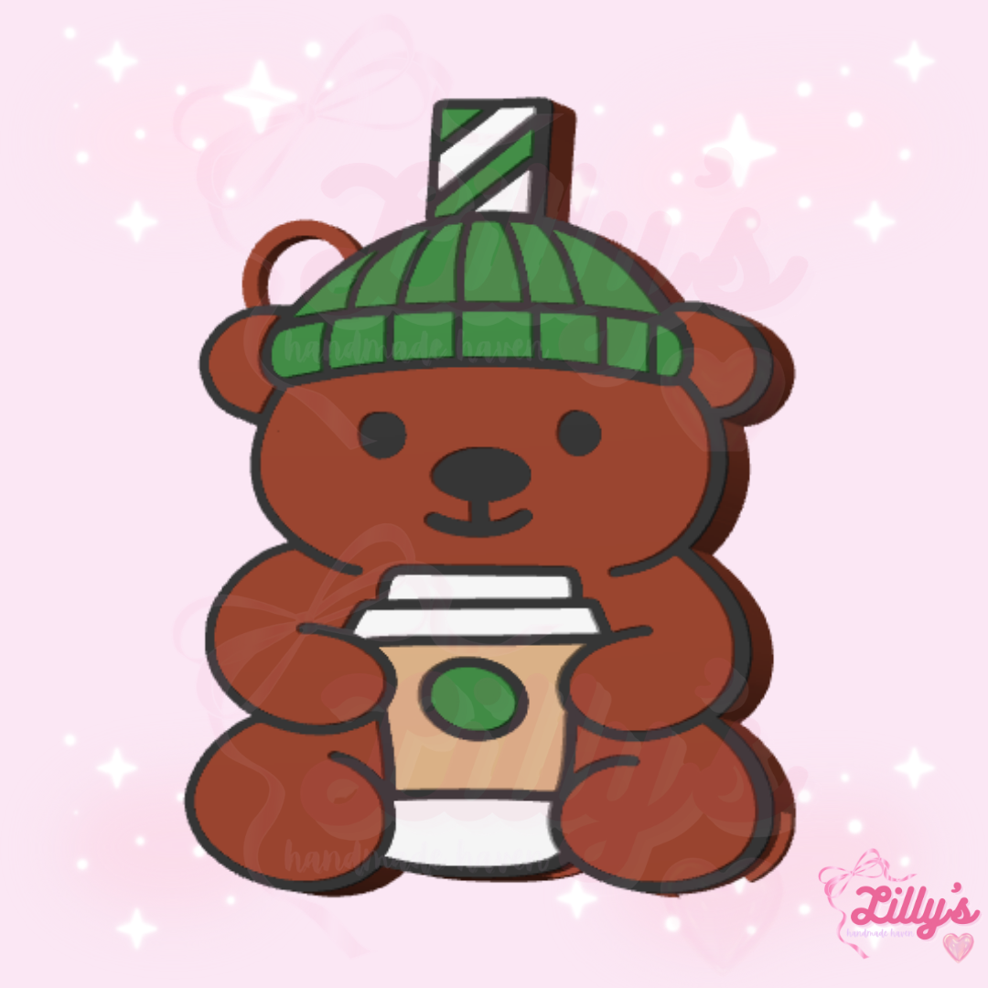 Star-Bees Bear Can Opener Keychain