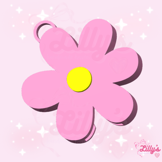 Flower Can Opener Keychain