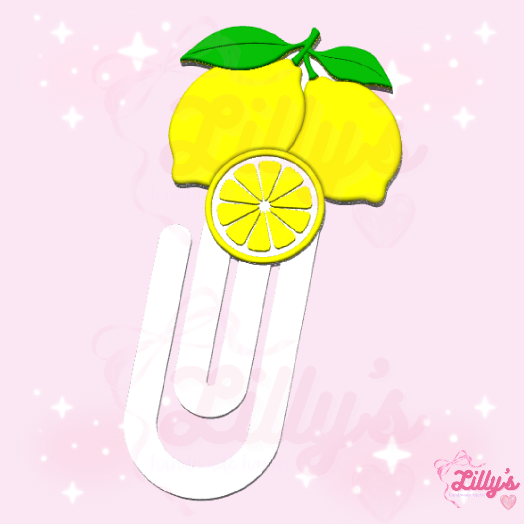 Lemons Jumbo Paper Clip